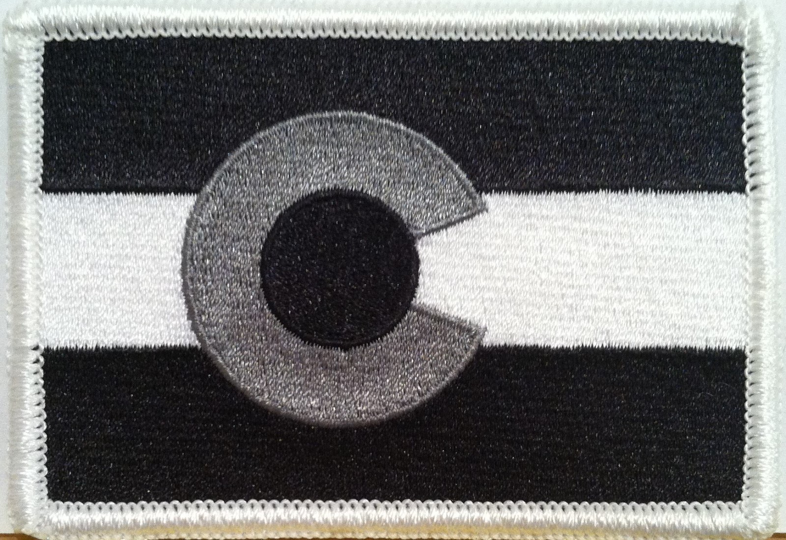 COLORADO STATE Tactical Military Flag Embroidered Iron-On Patch Biker Emblem #01