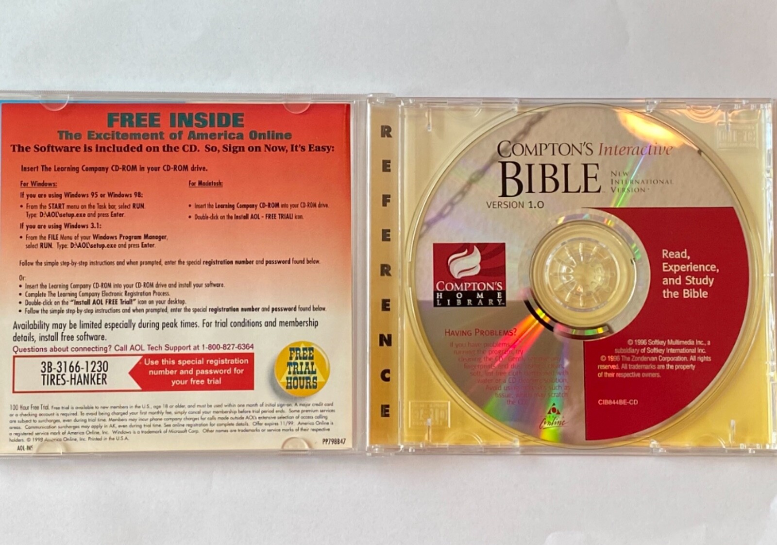Compton’s Interactive Bible Version 1.0 CD International Version