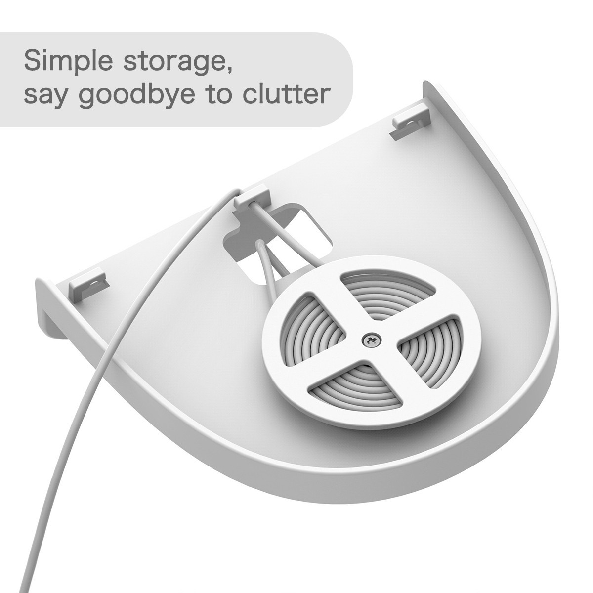 Smart Speaker Wall Mount Shelf Bracket for Large Audio Voice Assistant