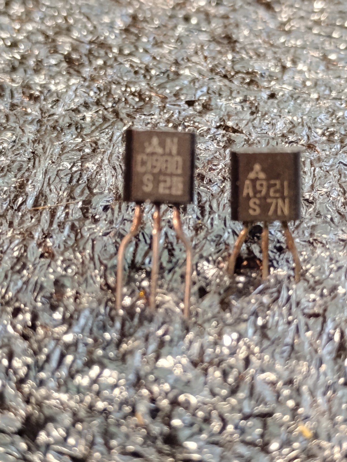 2SA921 & 2SC1980 Transistors used in the SAE II PA10 Preamplifier