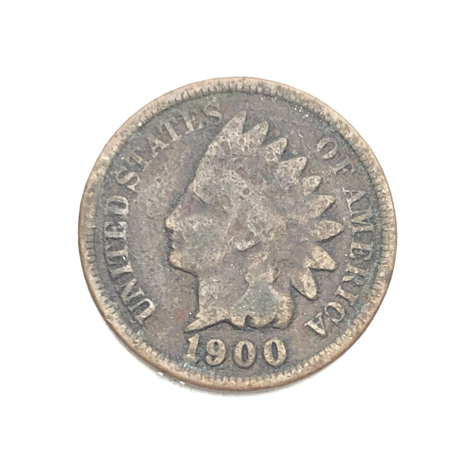 1900  INDIAN HEAD CENT                               Combined shipping available