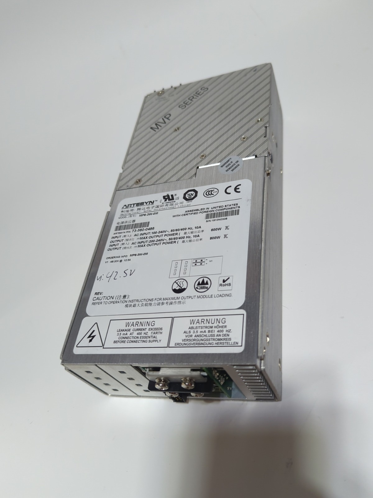 ASTEC MP6-3W-0M Power Supply