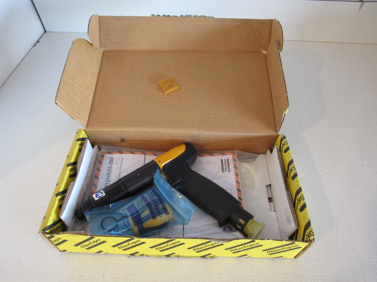 Atlas Copco Pneumatic Screwdriver LUM 12 HRX3 0.4-3.6nm 8431027854 8431 0278 54
