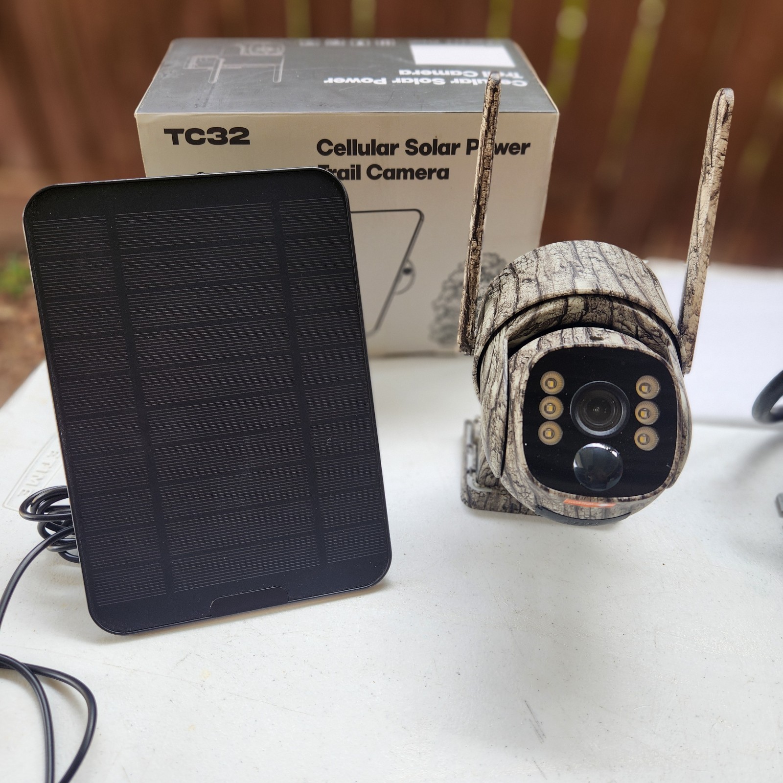 ✅4G LTE Cellular Trail Camera Solar Powered Cam 360° Live View Night Vision SIM