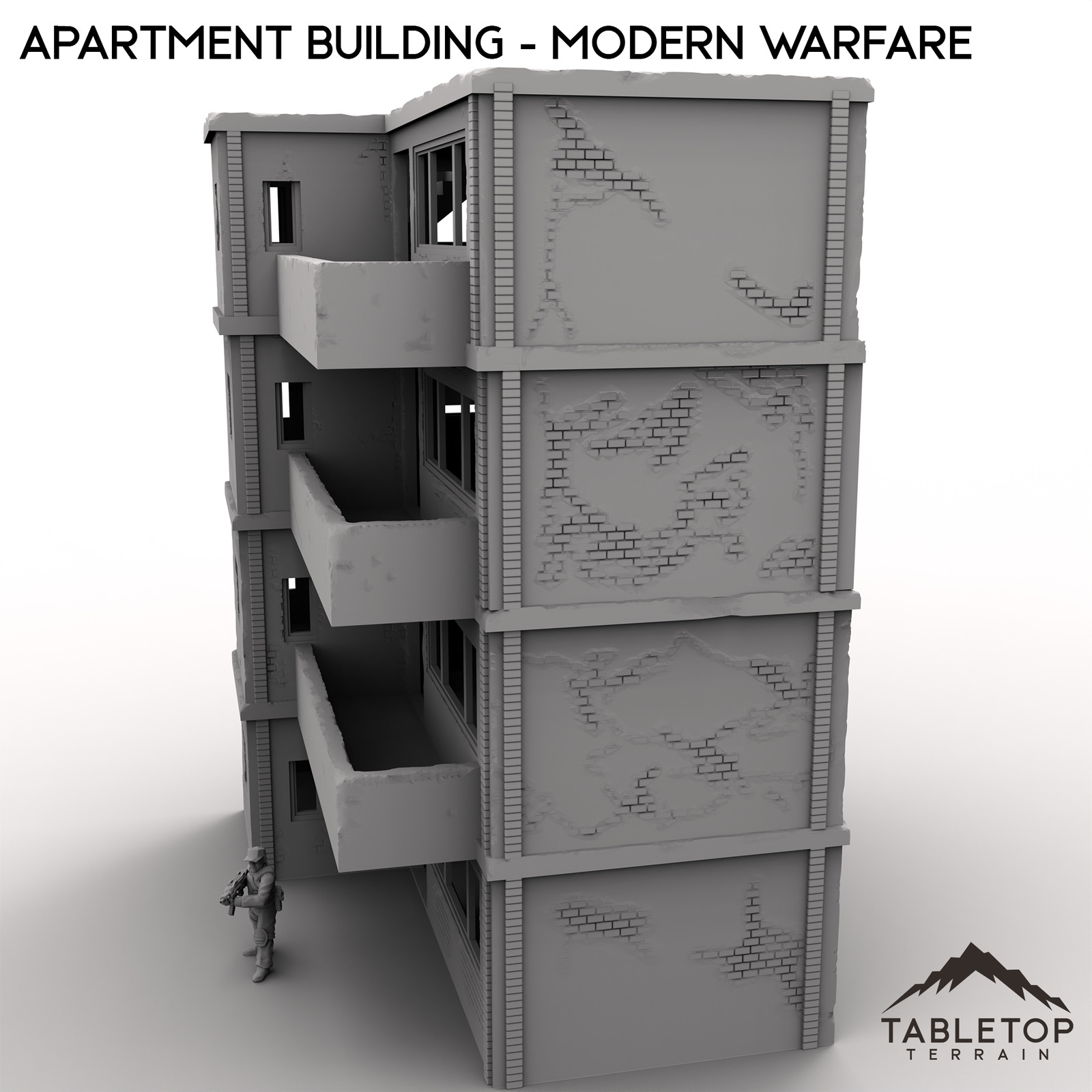 Apartment Building - Modern Warfare - MCP Tabletop Terrain