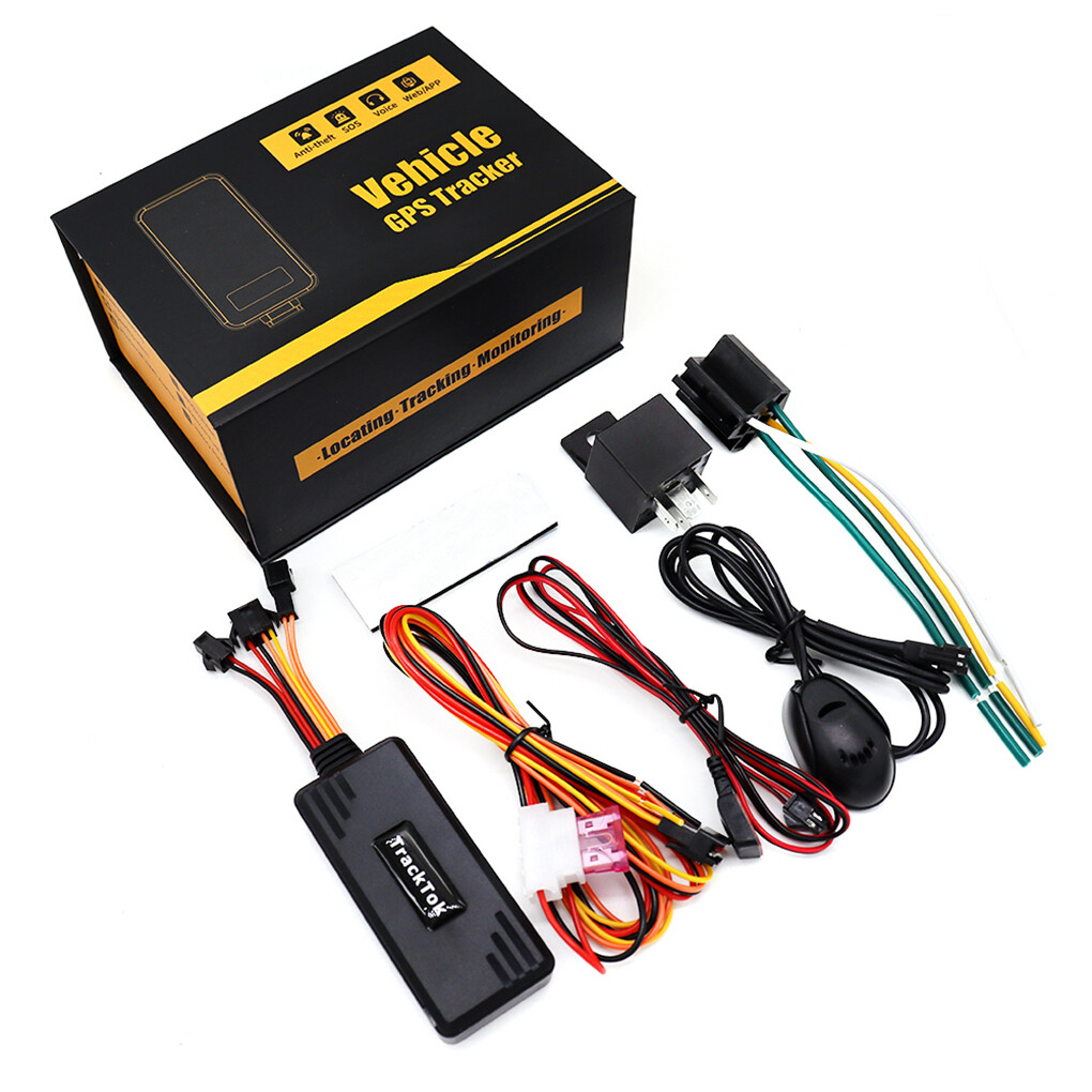 4G Car GPS Tracker Real-time Tracking Locator Device Remote Control Anti Theft