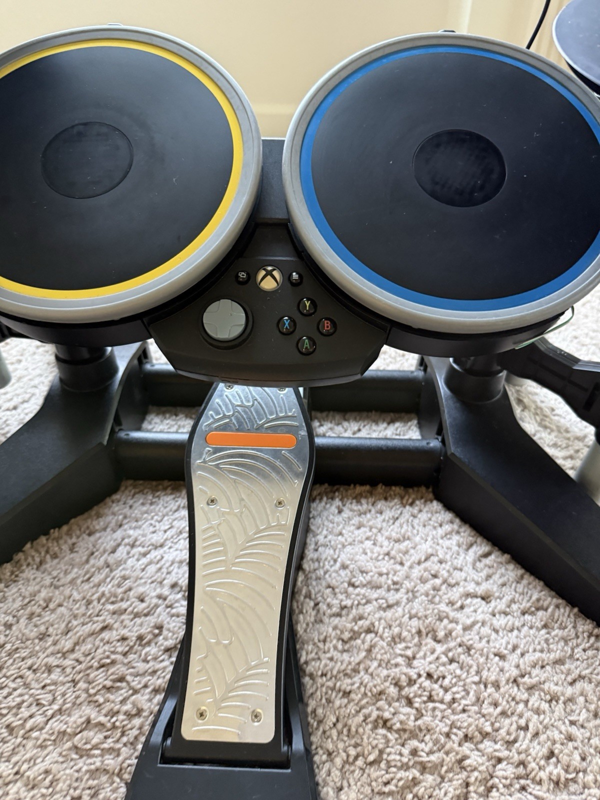 Video Game Drum Controller Set Bundle with Drum Set and Foot Pedal