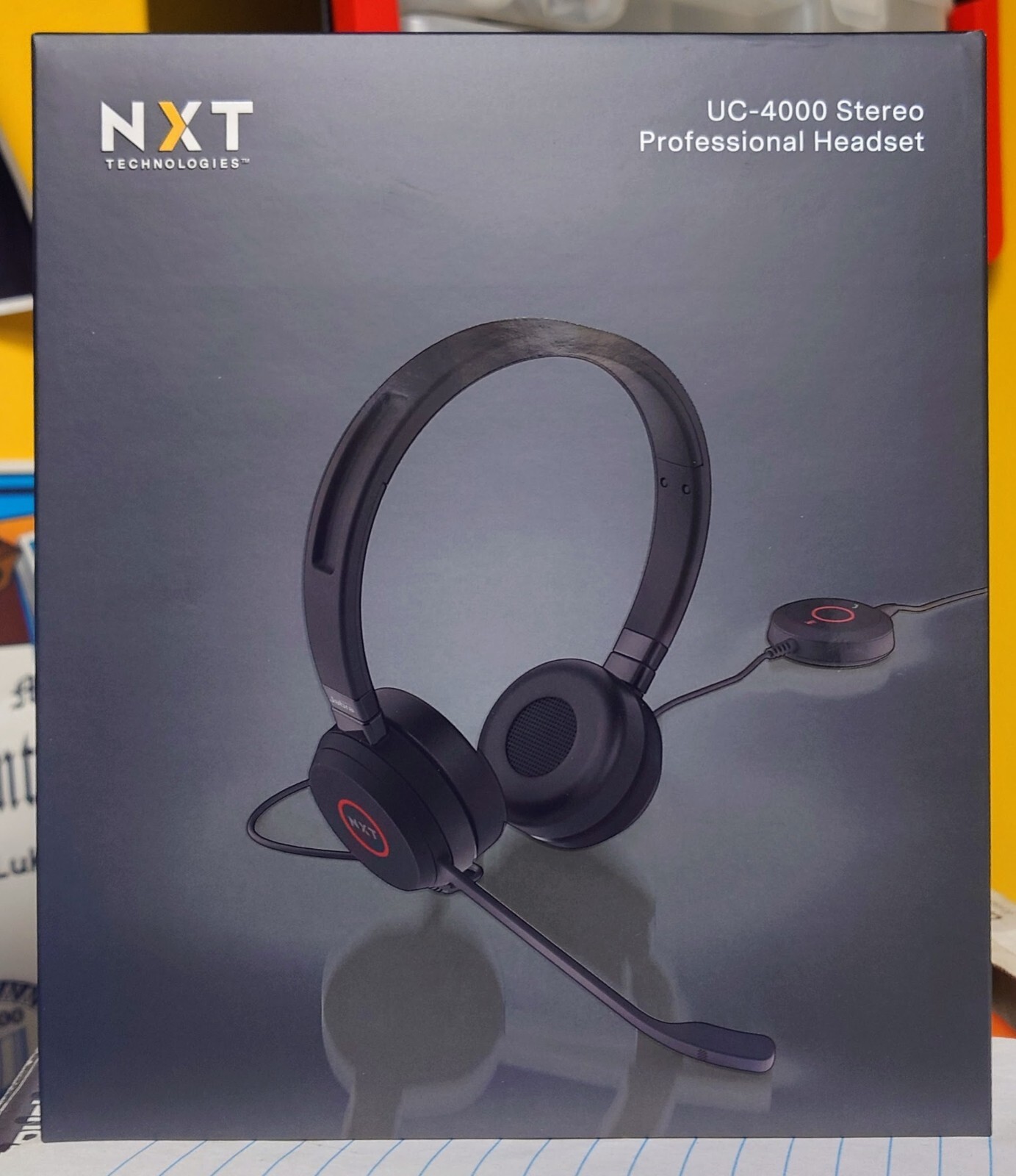 NXT Technologies UC-4000 Stereo Professional Headset Wired USB or 3.5mm