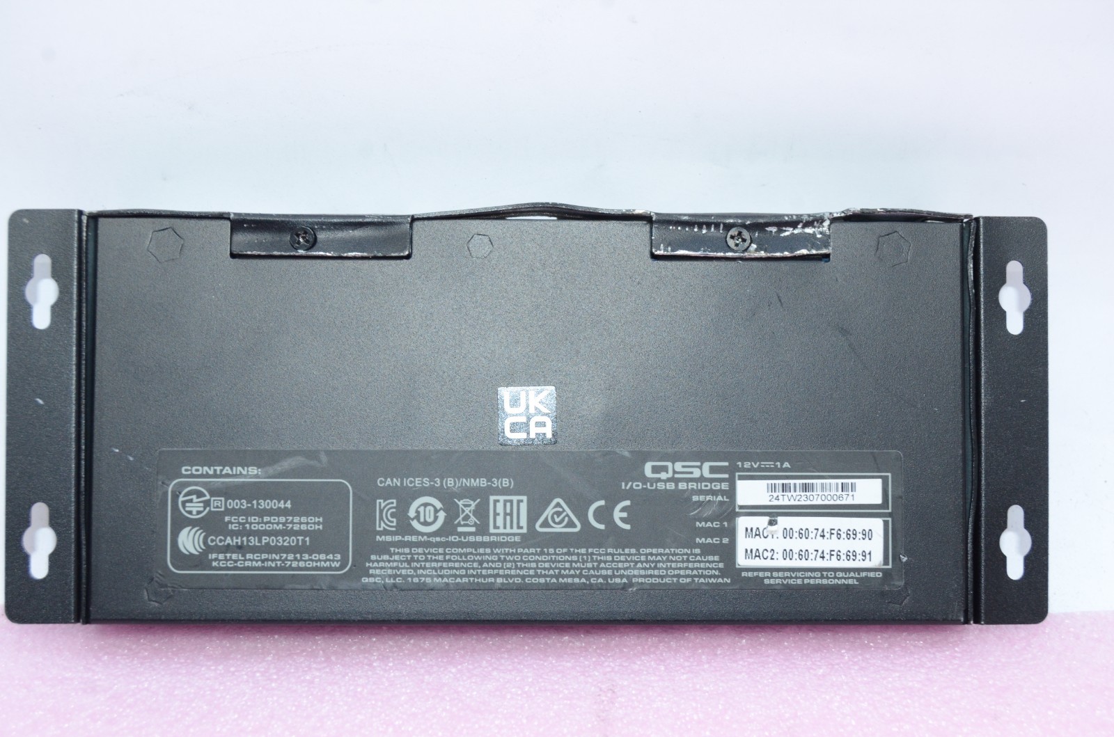 QSC Q-SYS I/O-USB BRIDGE T8-E2