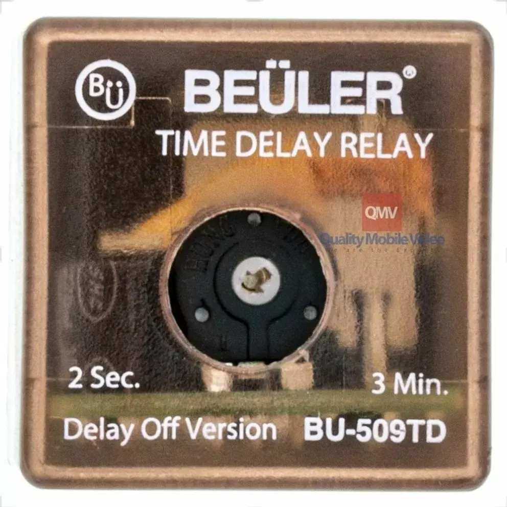 Accele BU-509TD 30 Amp Programmable Time Delay Relay with adjustable Timing Off