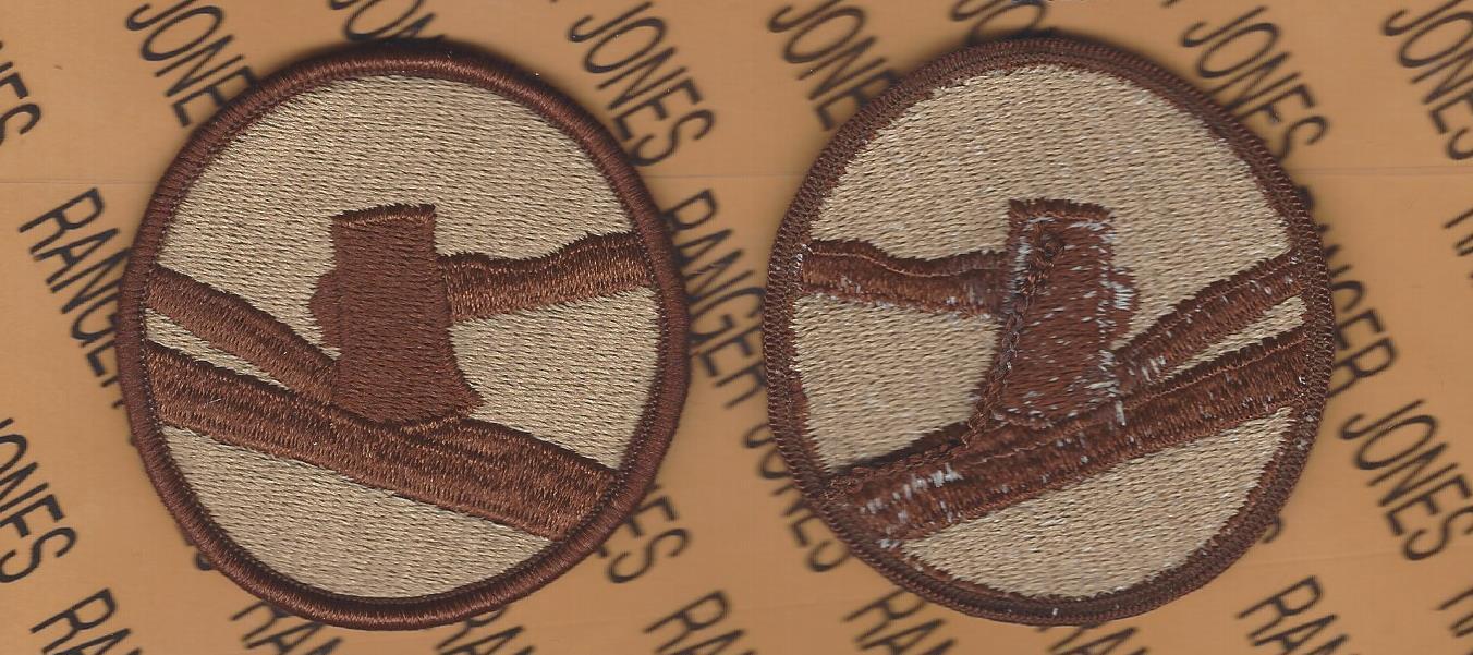 US Army 84th Infantry Division desert DCU uniform patch m/e