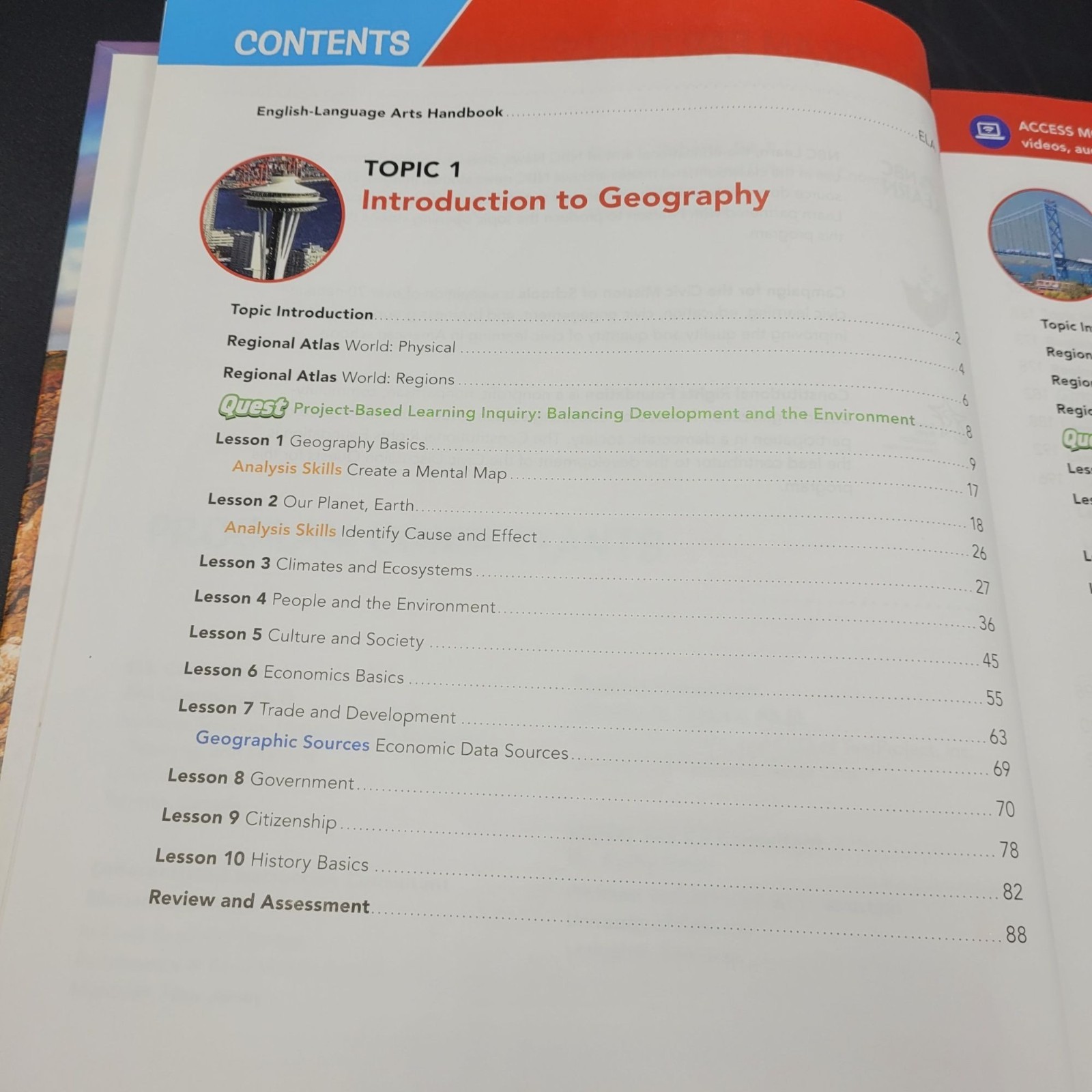 MY WORLD INTERACTIVE World Geography Middle School Textbook Multiple Available