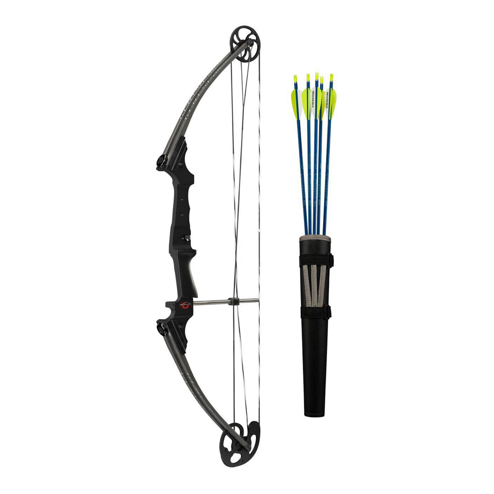Genesis Original Archery Kit, Compound Bow and Arrow Set, Right Hand, Carbon