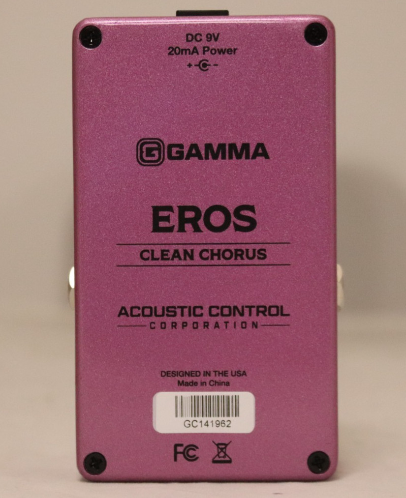 Gamma eros clean chorus guitar pedal