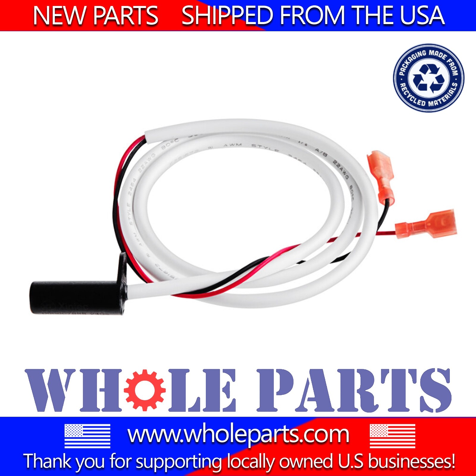 New 000007888 Ice Machine Magnetic Bin Curtain Switch (36”) for Manitowoc Ice
