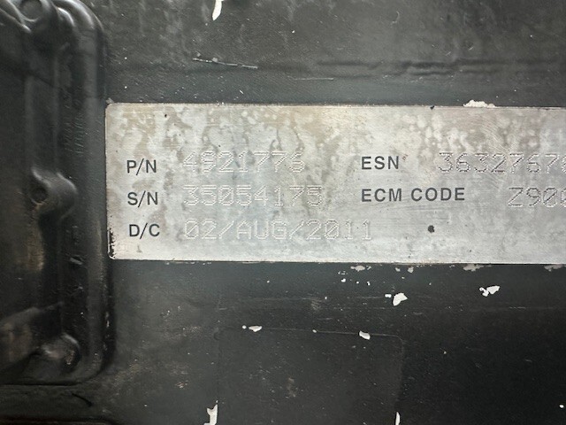 Cummins QSB6.7 Engine Computer Module, ECM, ECU, 4921776,4921797, CM850, CM2850