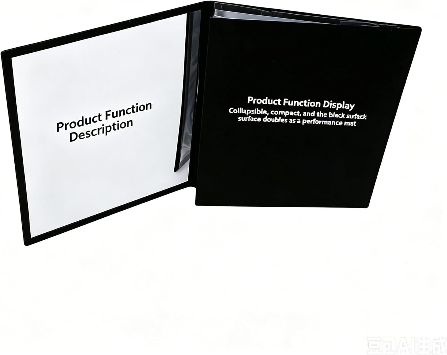Magic Three Way Mirror Shatterproof - Foldable Close-Up...