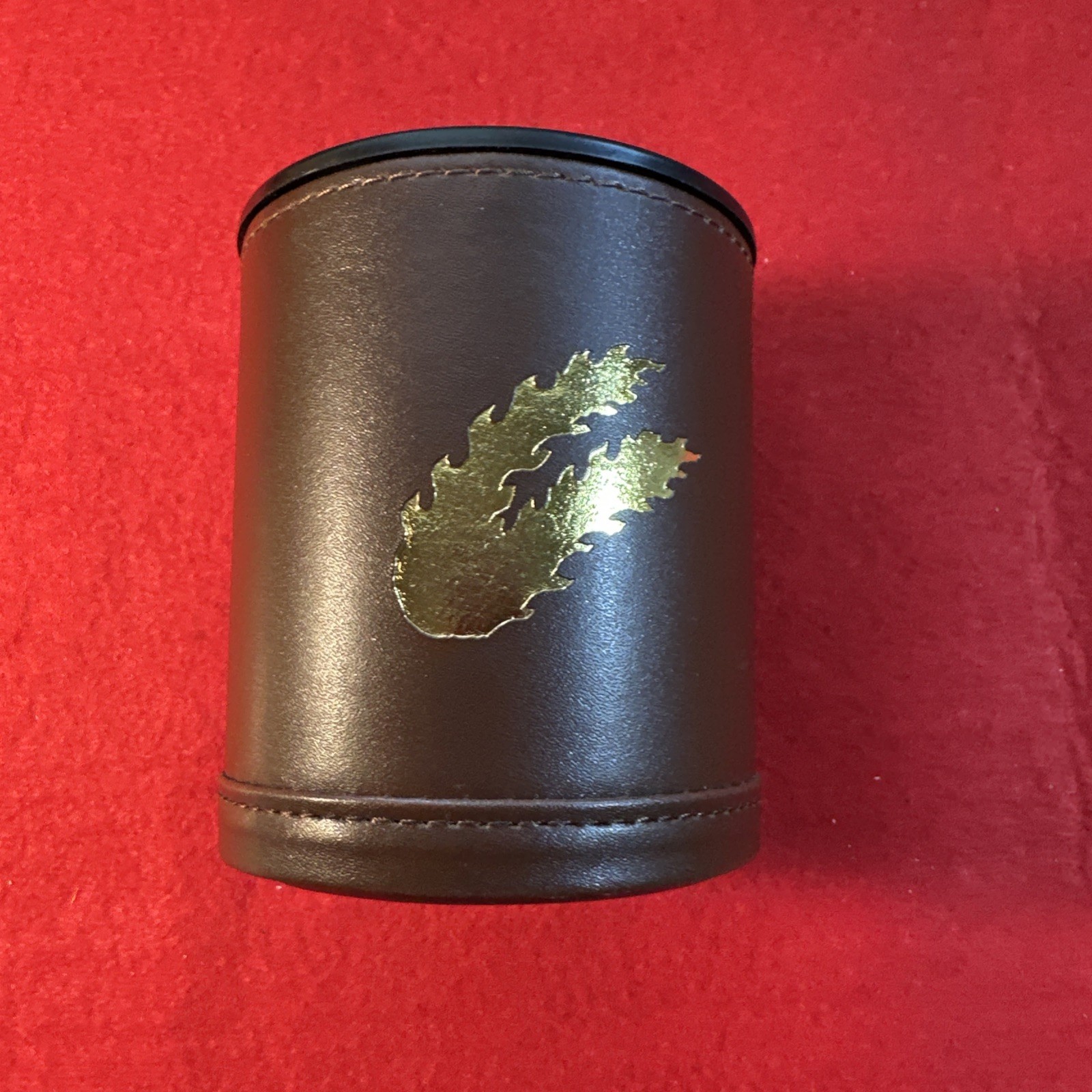 GW Warhammer Leather Wrapped Dice Cup Excellent Official GW Merch OOP