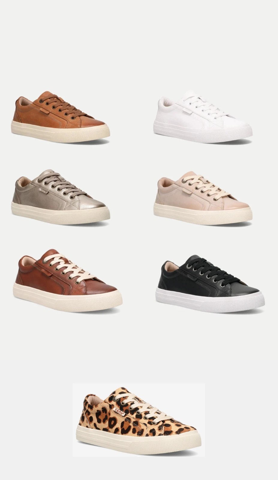 Taos Women's Plim Soul Lux Leather Sneakers - (ALL COLORS/SIZES) - 100% REAL