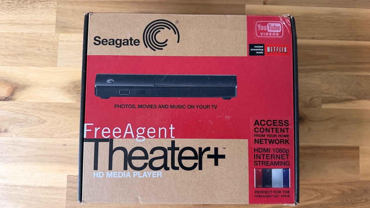 New Seagate Free Agent  Theater + HDMI 1080p