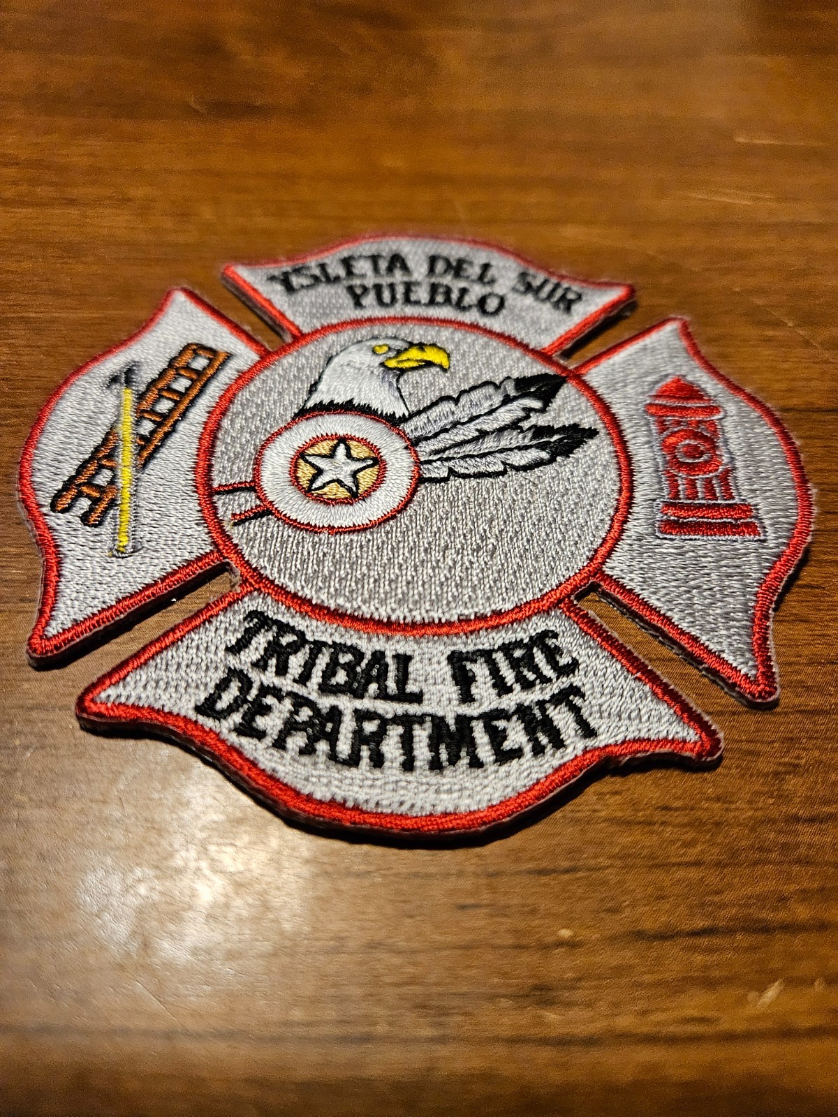 Ysleta Del Sur Pueblo Tribal Fire Department of El Paso Texas patch - NEW!