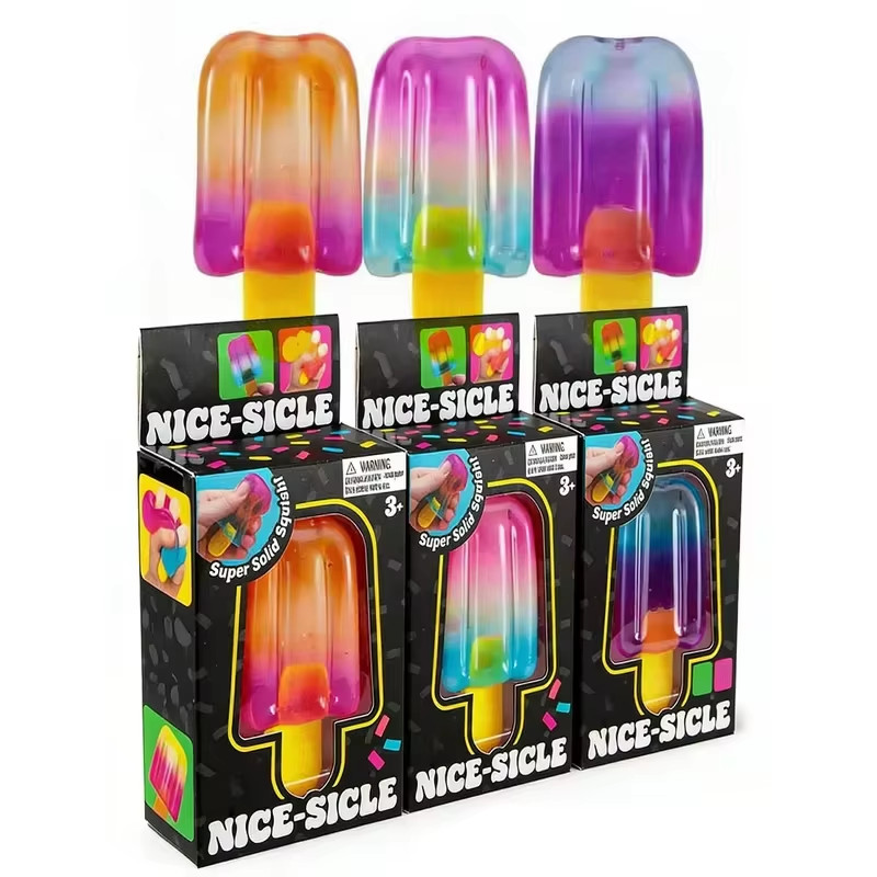 Schylling Needoh popsicle blind box Cube Sensory Stress Relief Squishy Cube