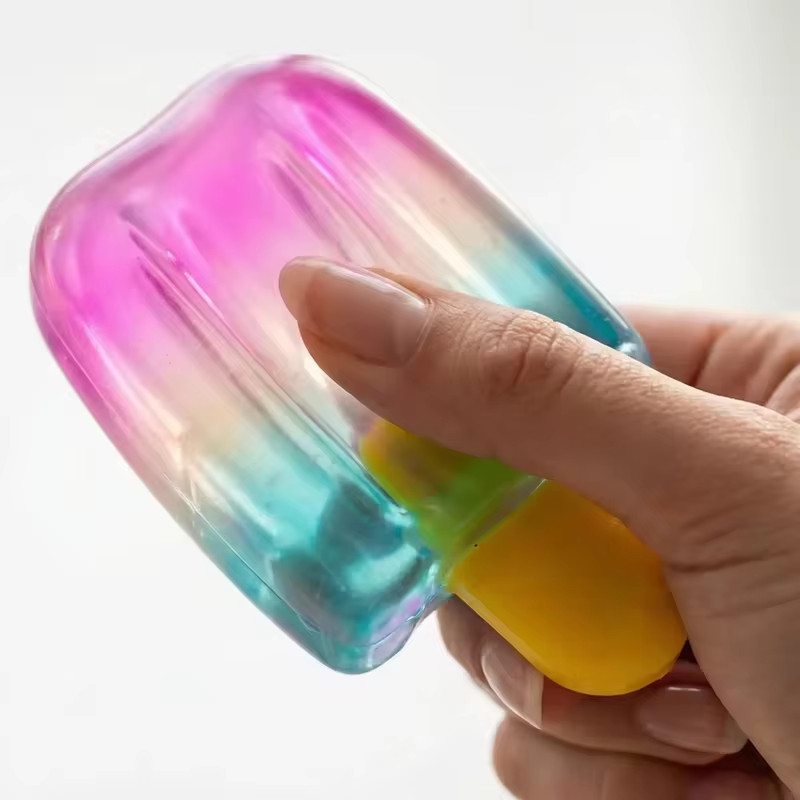Schylling Needoh popsicle blind box Cube Sensory Stress Relief Squishy Cube
