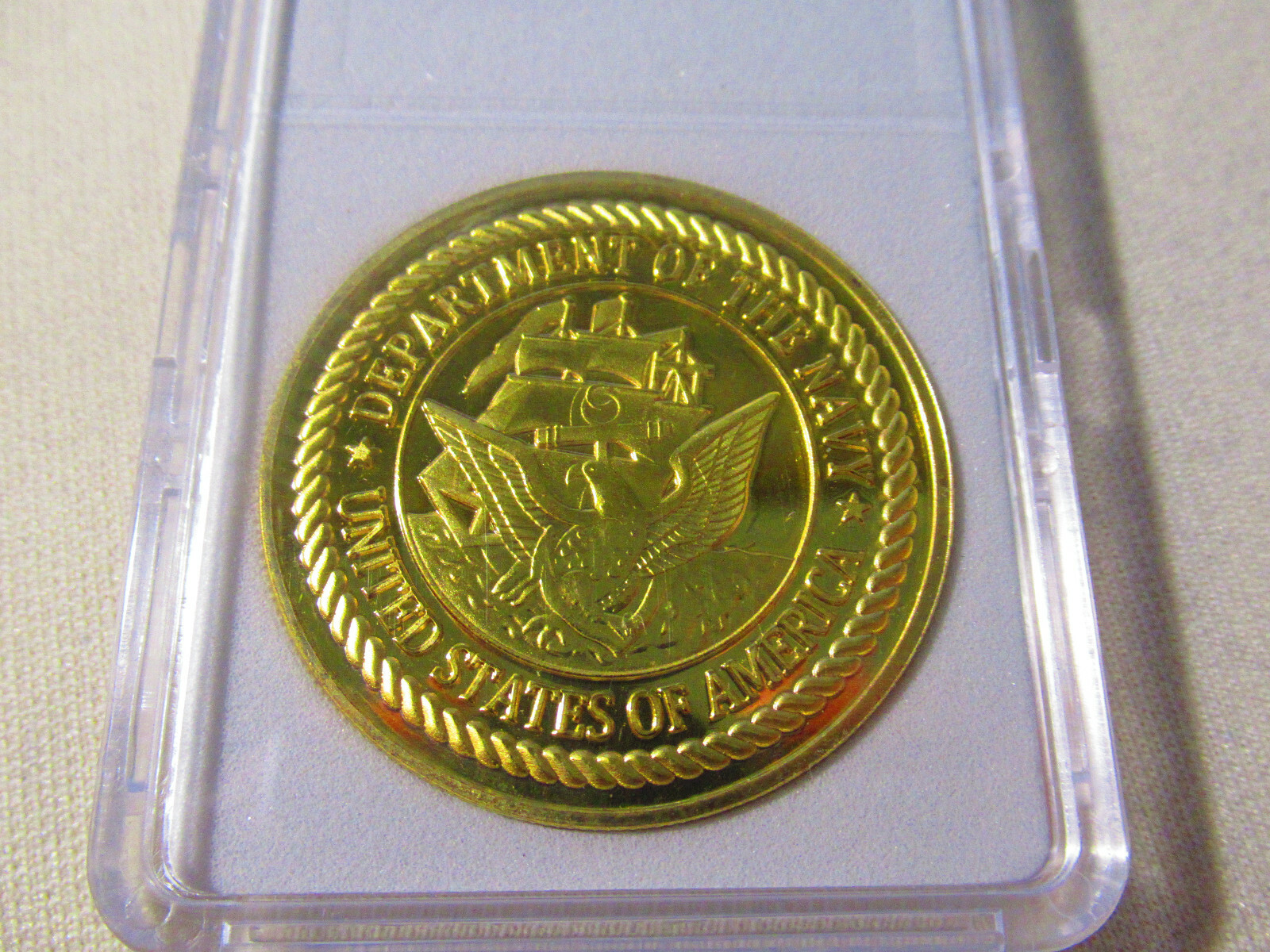 US NAVY - USS DULUTH (LPD-6) Challenge Coin