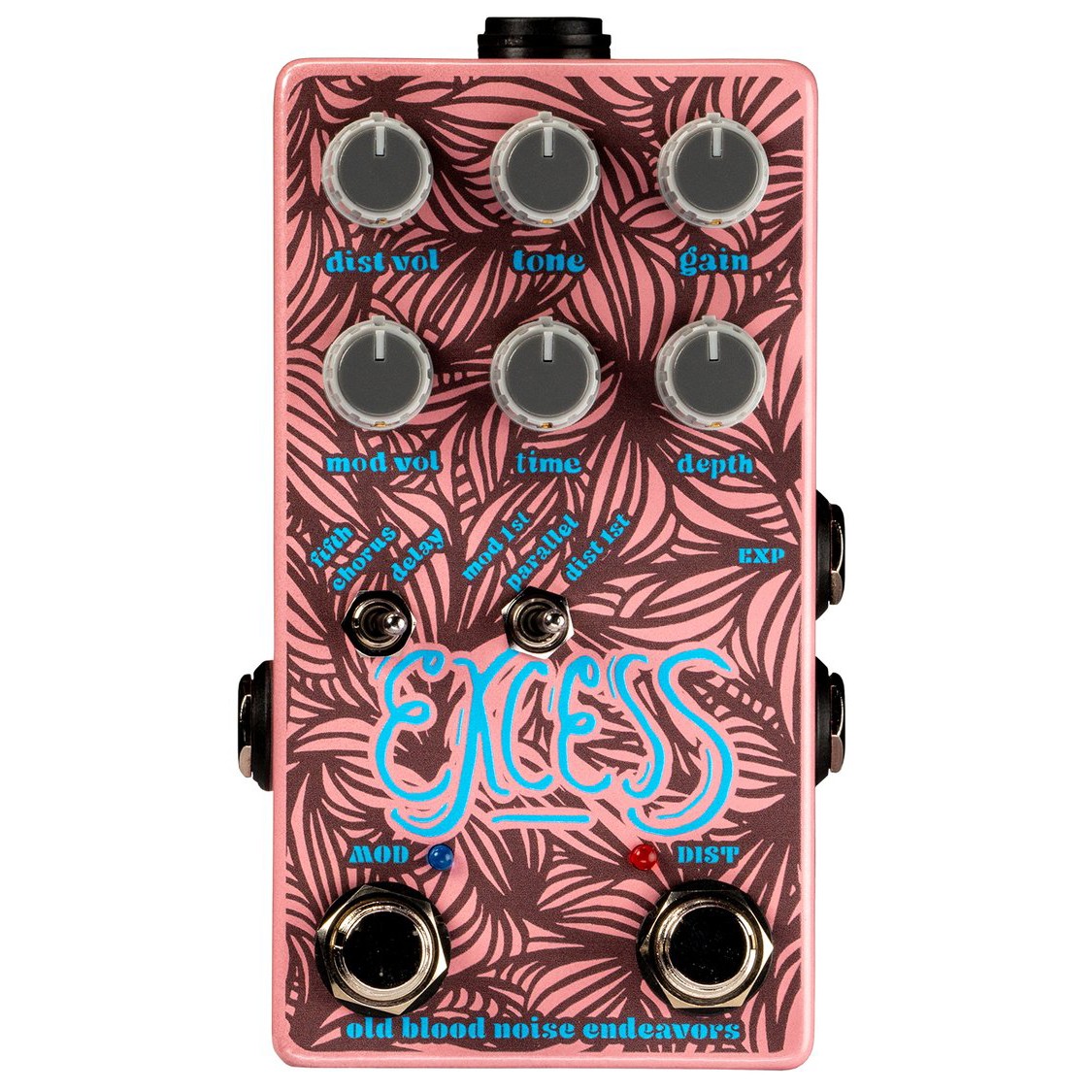 Old Blood Noise Endeavors Excess V2 Distortion / Chorus / Delay Pedal