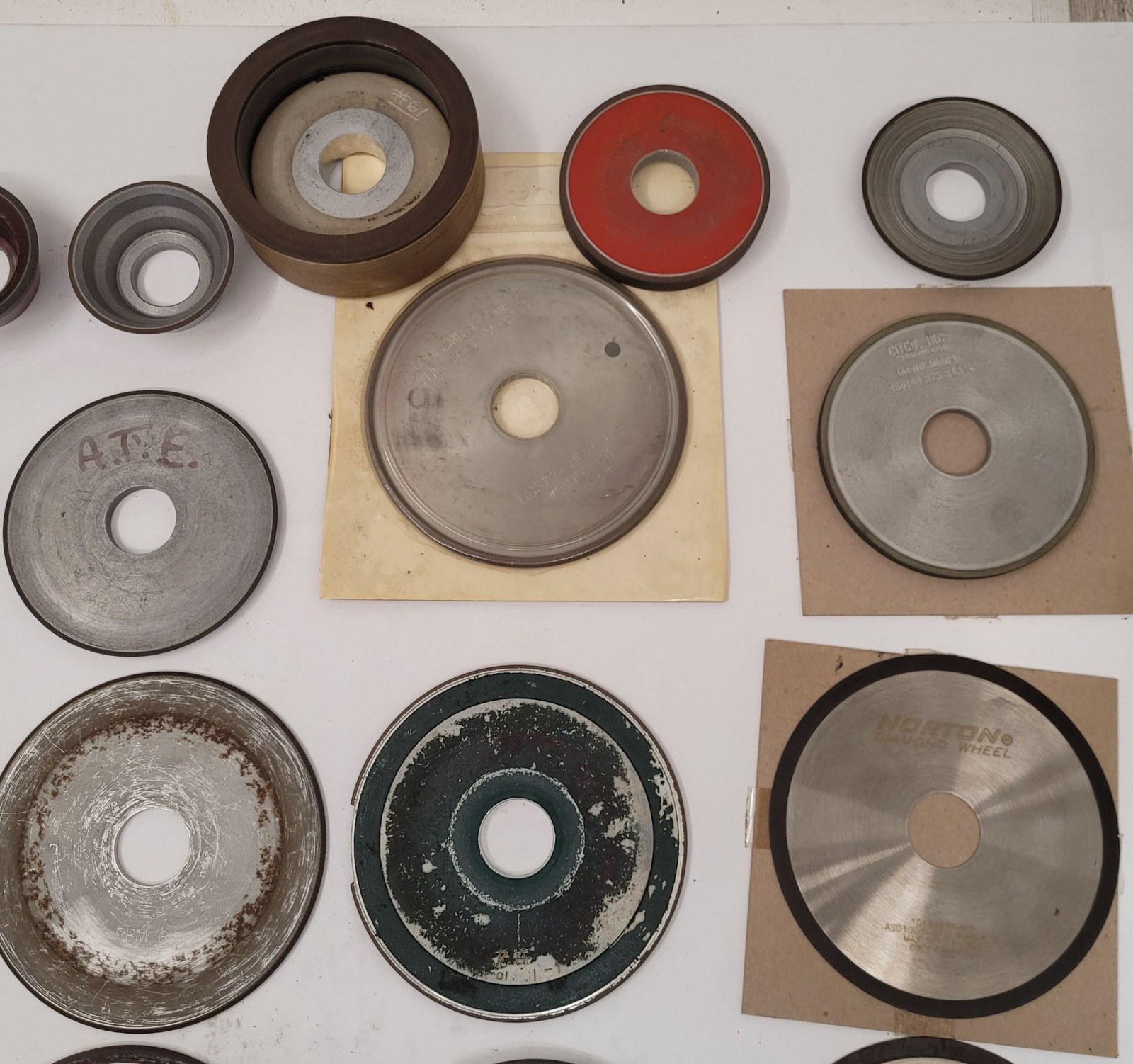 Diamond Grinding Wheels – Lot of 40 - Various Sizes