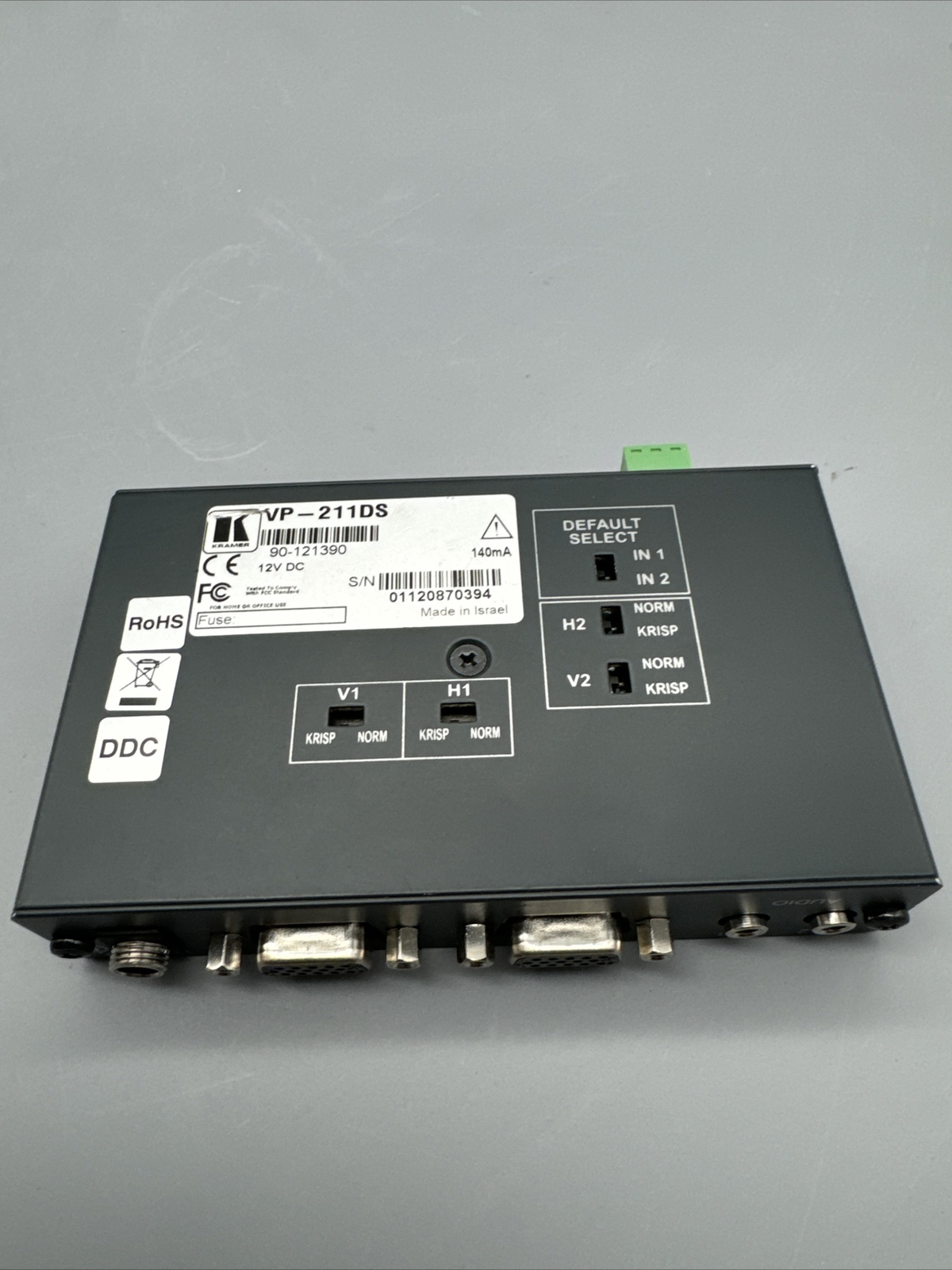 Kramer Tools VP-211DS Automatic VGA / Audio Switcher