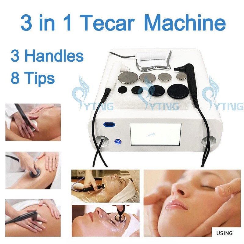 Tecar Machine 3 in 1 CET RET RF Skin Tightening Sport Injury Rehabilitation