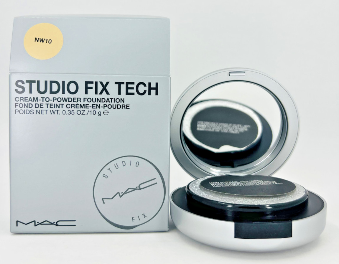 MAC Studio Fix Tech Cream-To-Powder Foundation - CHOOSE SHADE - 0.35oz./10g