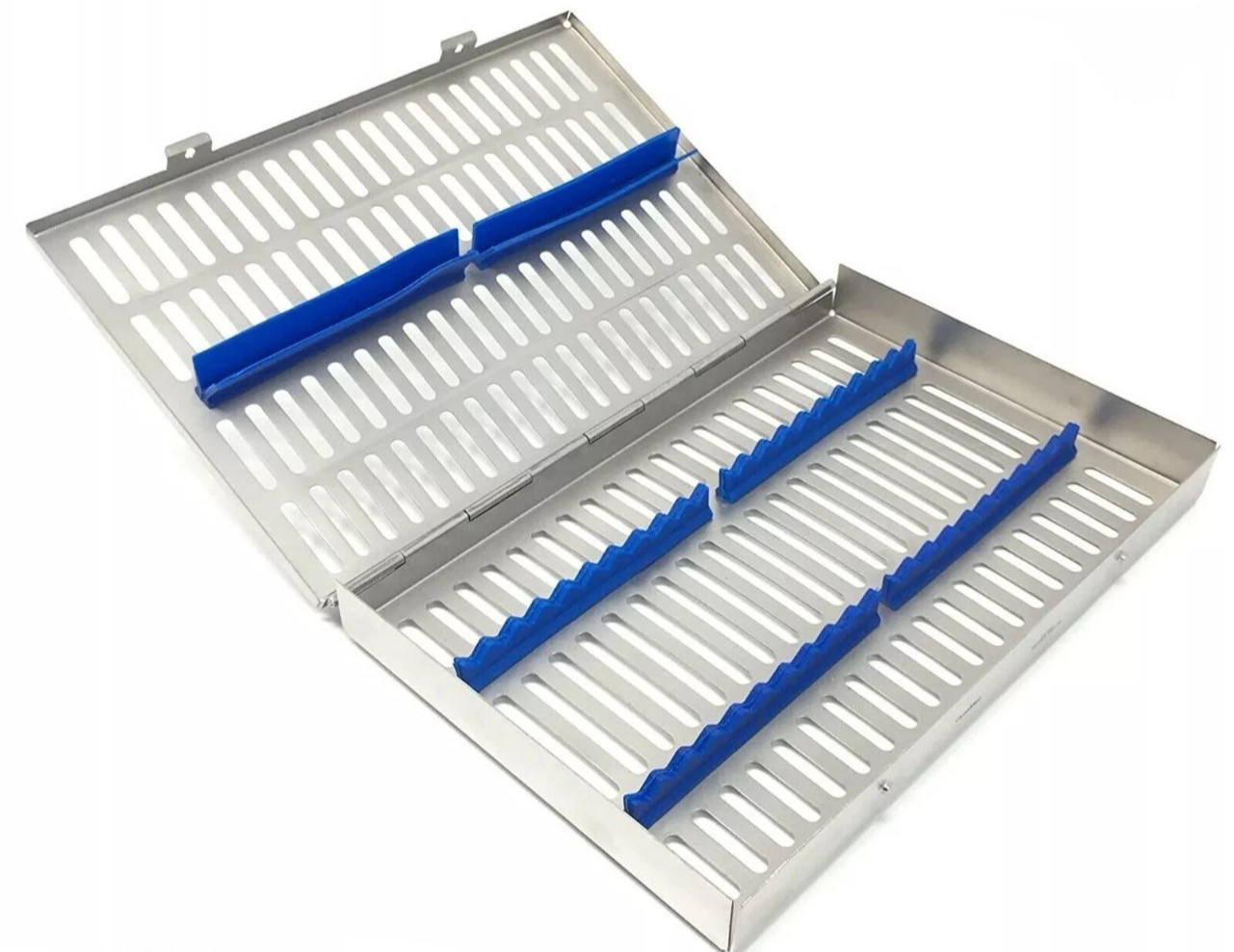 Dental Surgical Cassettes Sterilization Box Tray Cassette For 20 Pcs Instruments