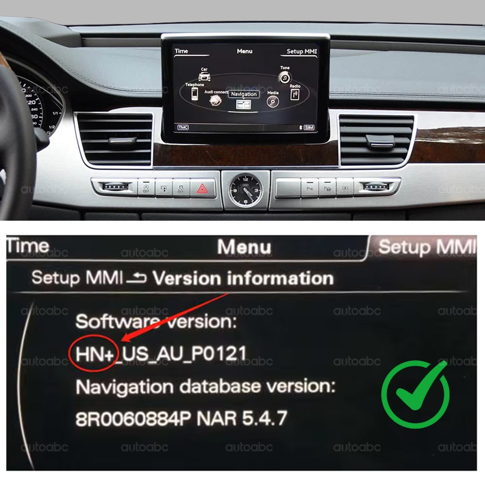 For Audi A8 2011-2017 Wireless CarPlay Android Auto Airplay Autolink Retrofit RT
