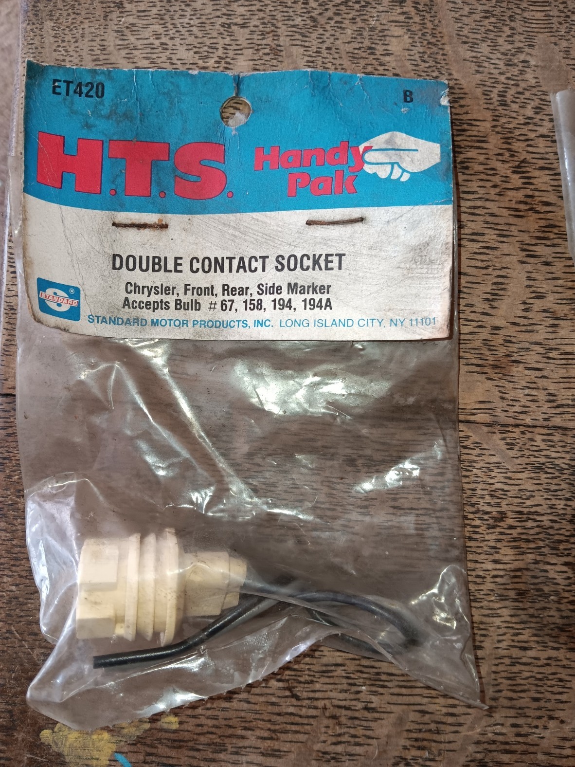 New Standard HTS Handy Pak ET420 Double Contact Socket -Chrysler Ford Marker