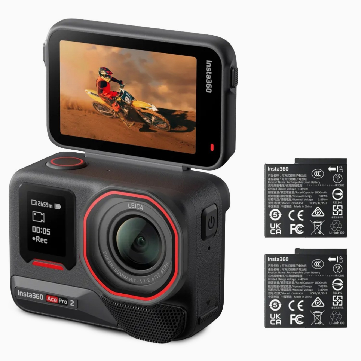 Insta360 Ace Pro 2 - Dual Battery Bundle