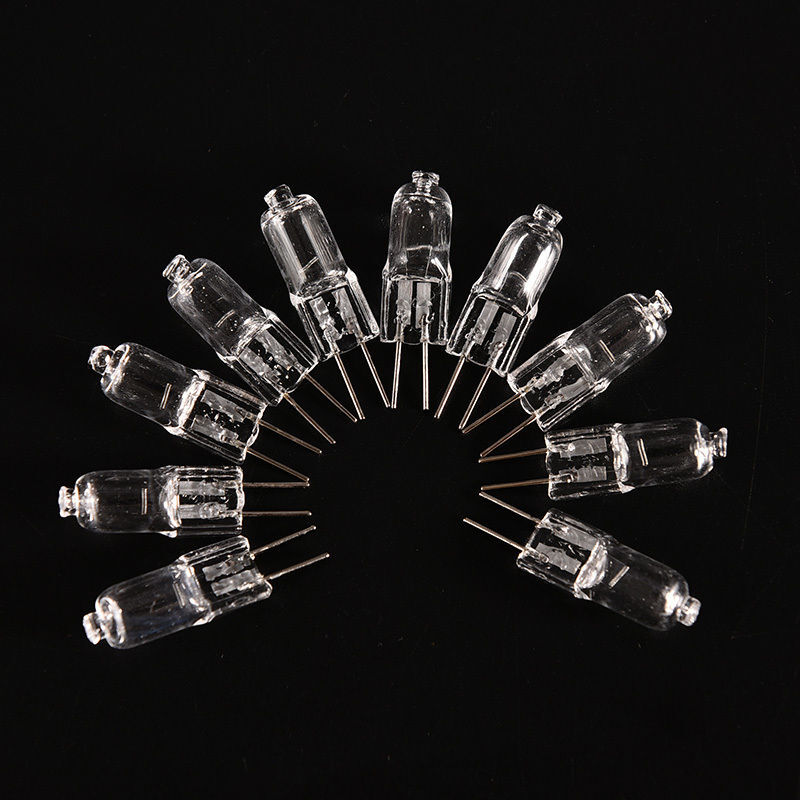 10PCS 6V 30W Halogen Lamp Bulb Microscope Medical Instrument Special Lamp Beads
