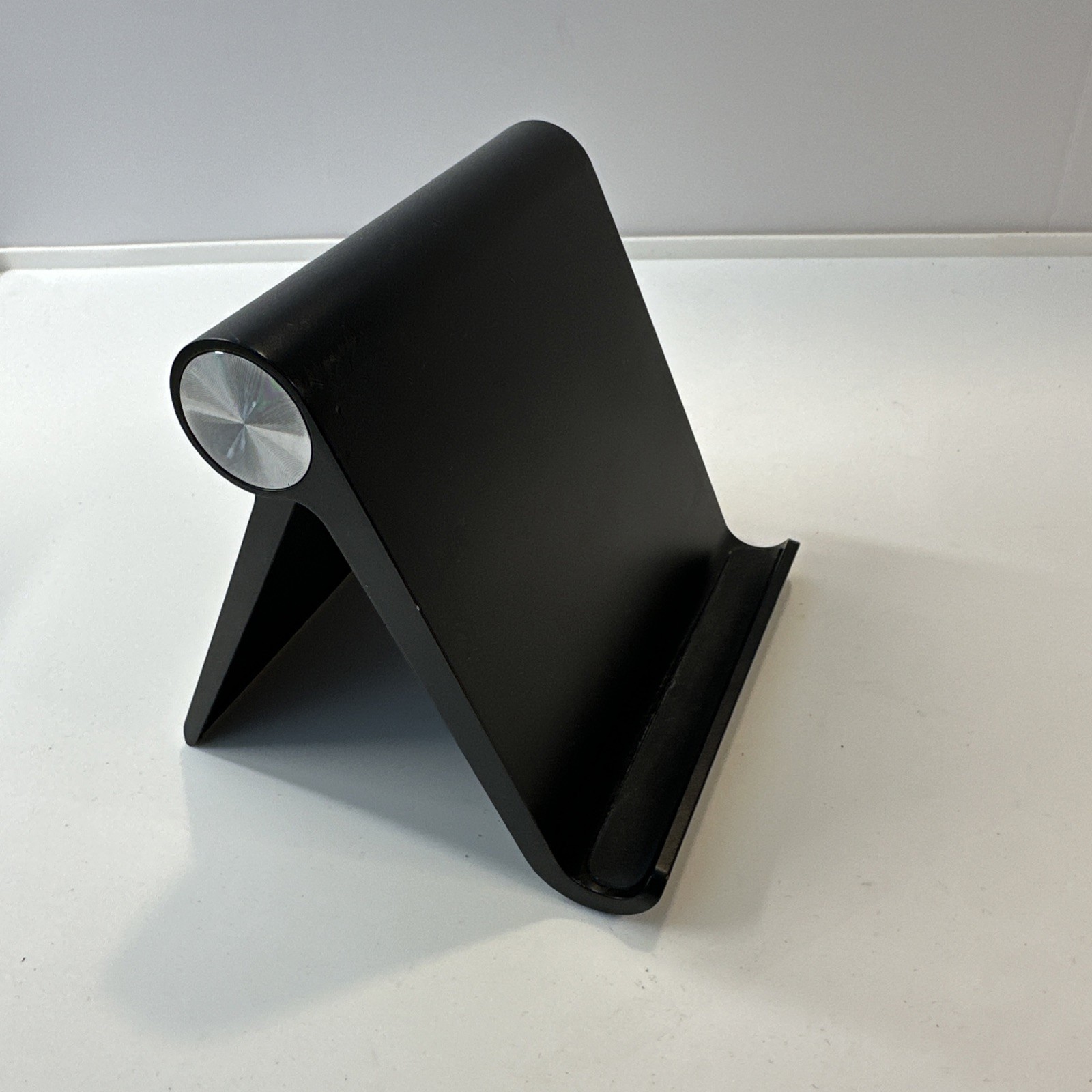 Universal Foldable Desk Stand Holder For iPhone Galaxy Tablet Ipad Black Travel