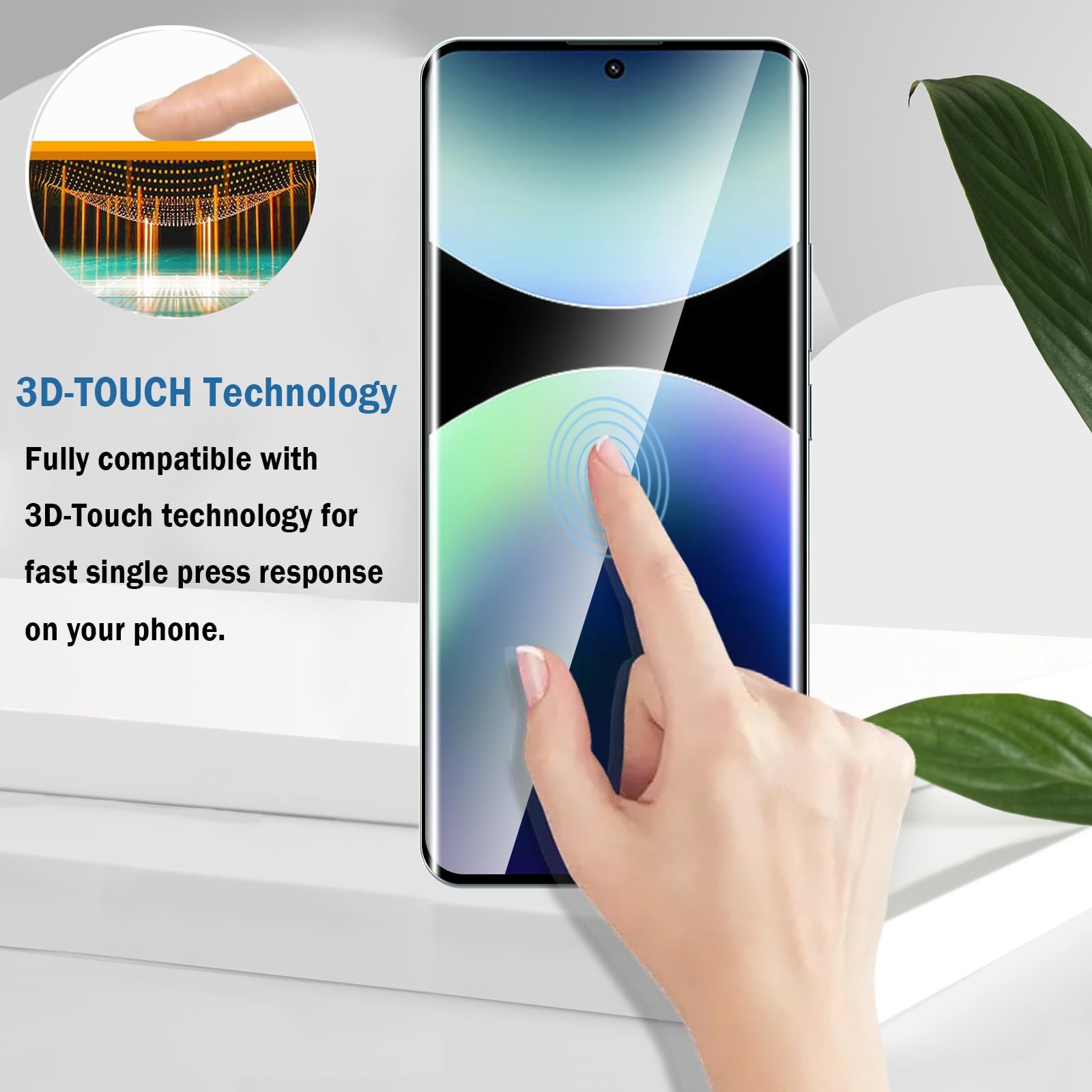 2+2 Pack 3D Screen Protector for Redmi Note 14 Pro+ 14 Pro Plus 5G