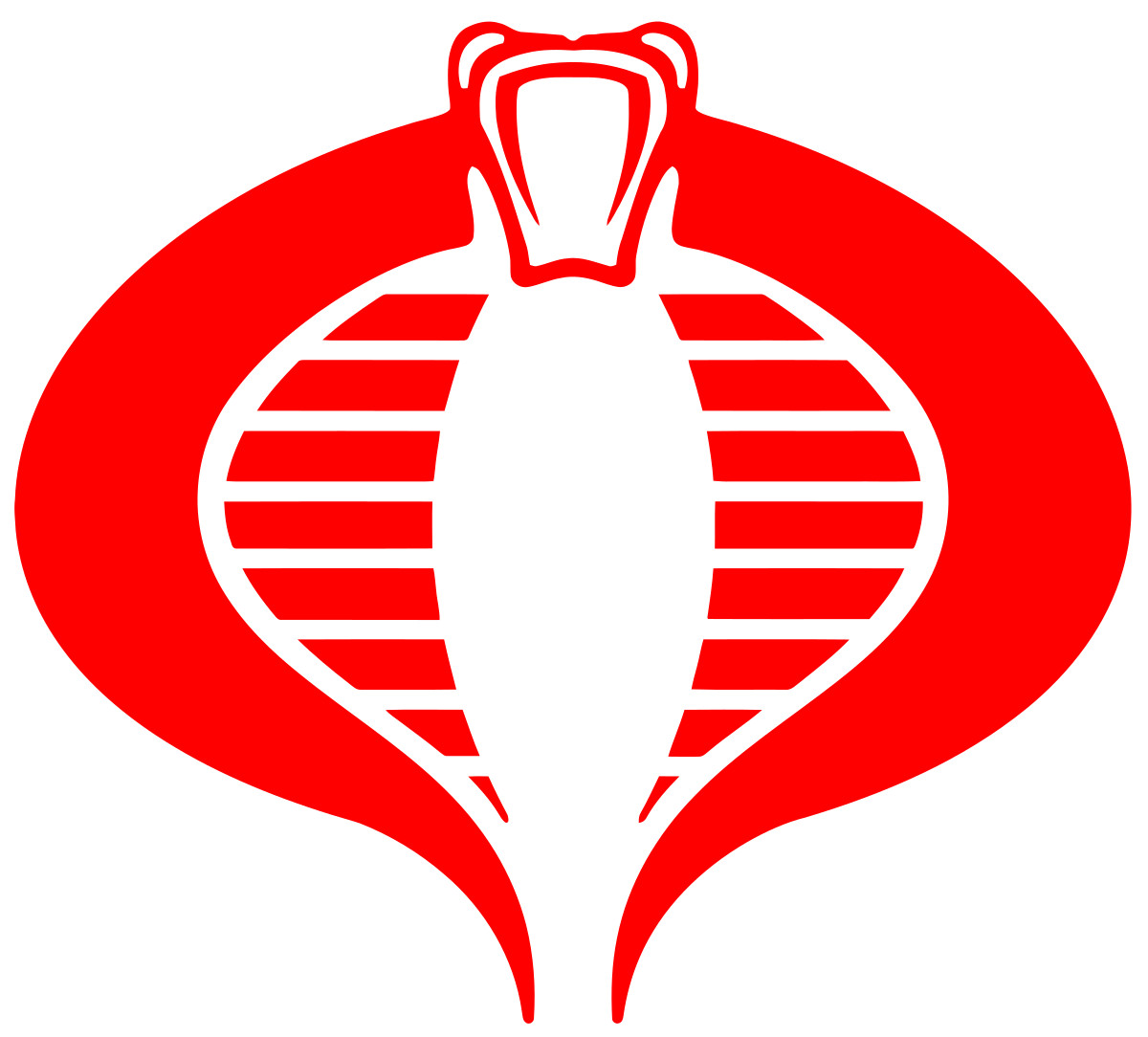 Gi Joe Cobra Logo Sticker Decal XV