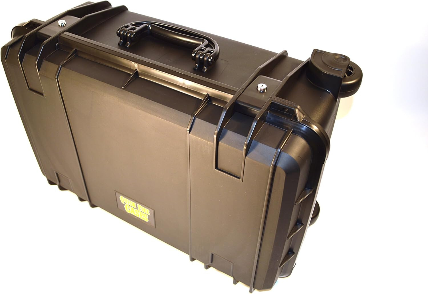 Quick Fire QF920RBKL Rolling Pistol Case Watertight w/ Locks: LARGE CAPACITY