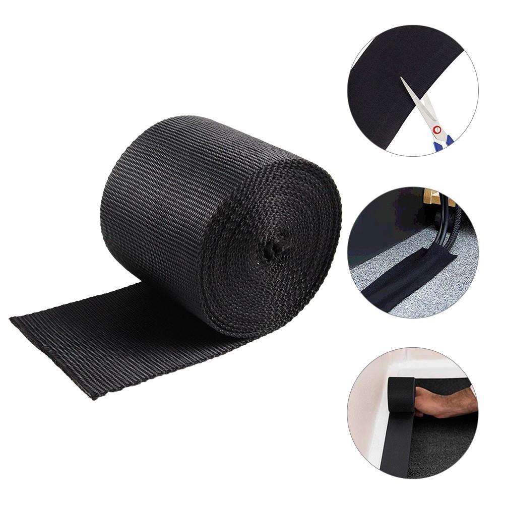 Wire Management Carpet Cord Protector under Cable Covers Hider for Floor
