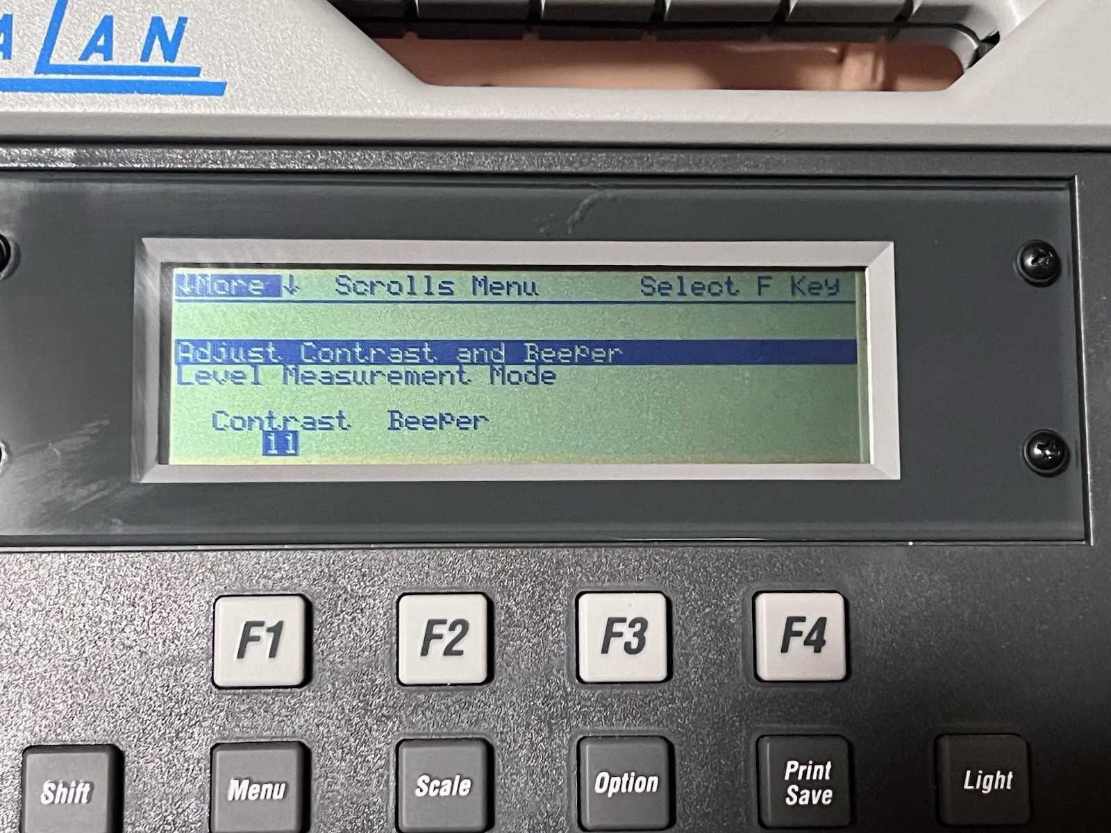 HP CALAN 2010 STAR SLMS HEWLETT PACKARD CATV Analyzer tested and working!