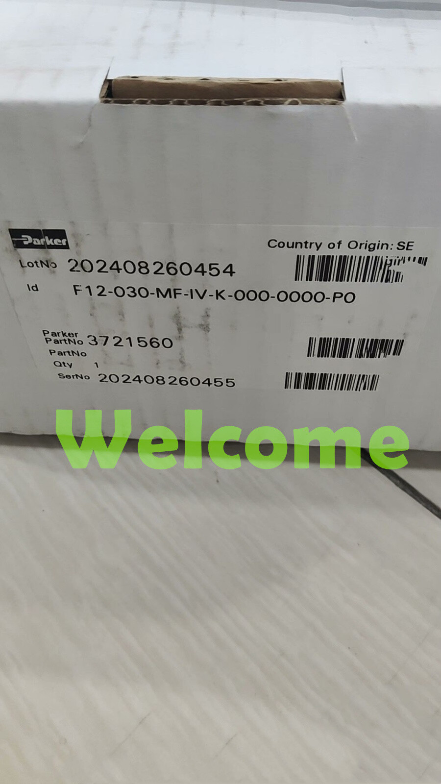 New Parker F12-030-MF-IV-K-000-0000-P0 hydraulic motor Fast Shipping via