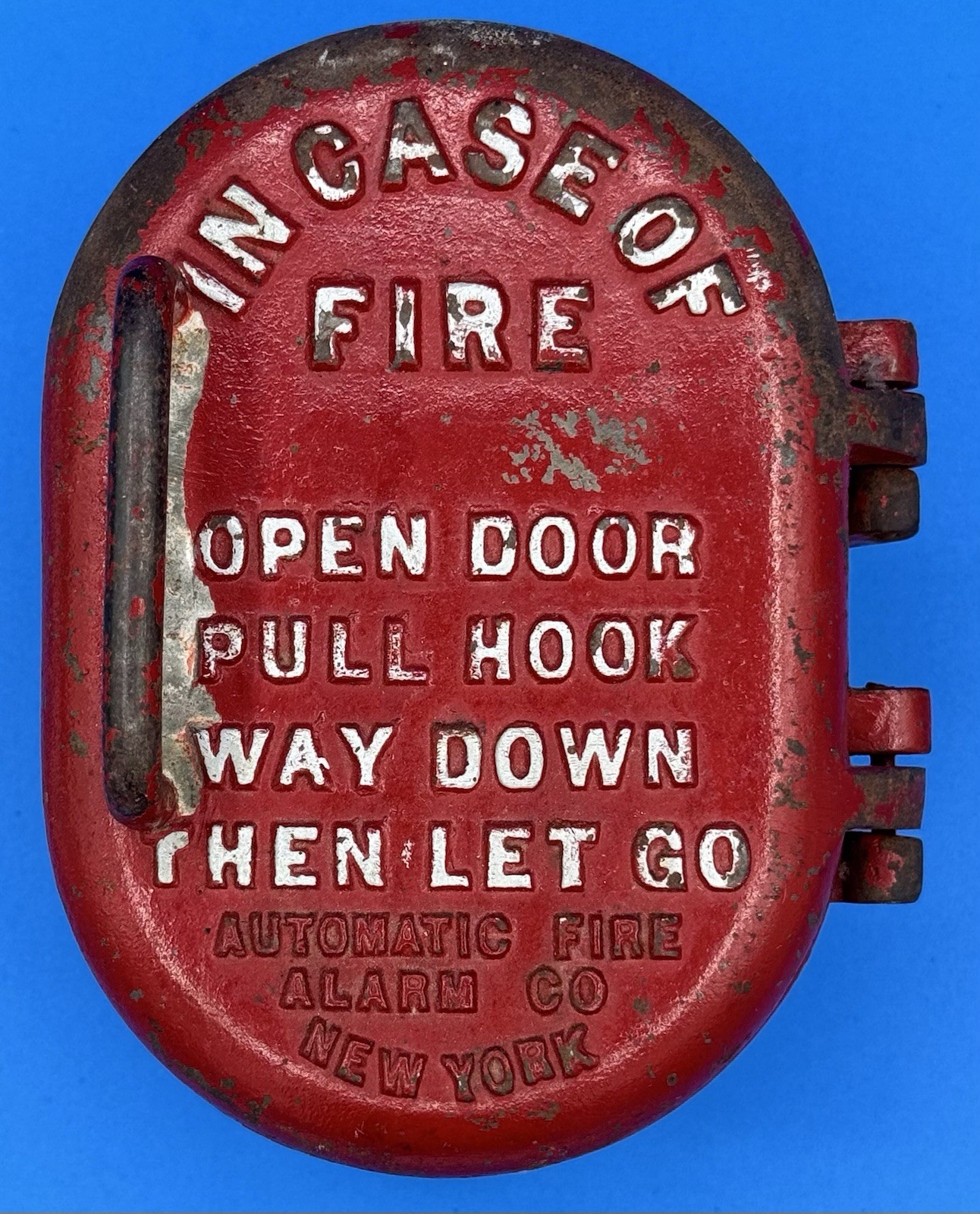 Samson Coded Fire Alarm Pull Station Box By SH Couch Co.  WORKS!!!!