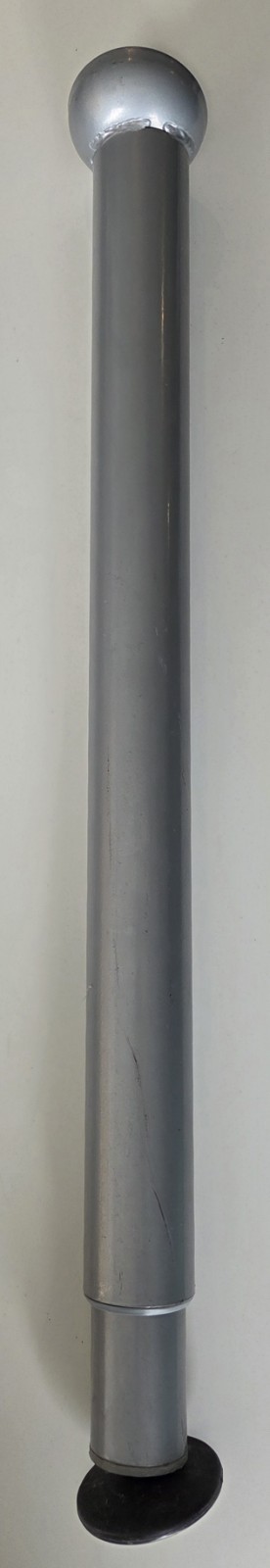 IKEA Galant Table Leg  Silver/Gray Height Adjustable A-Leg - Used