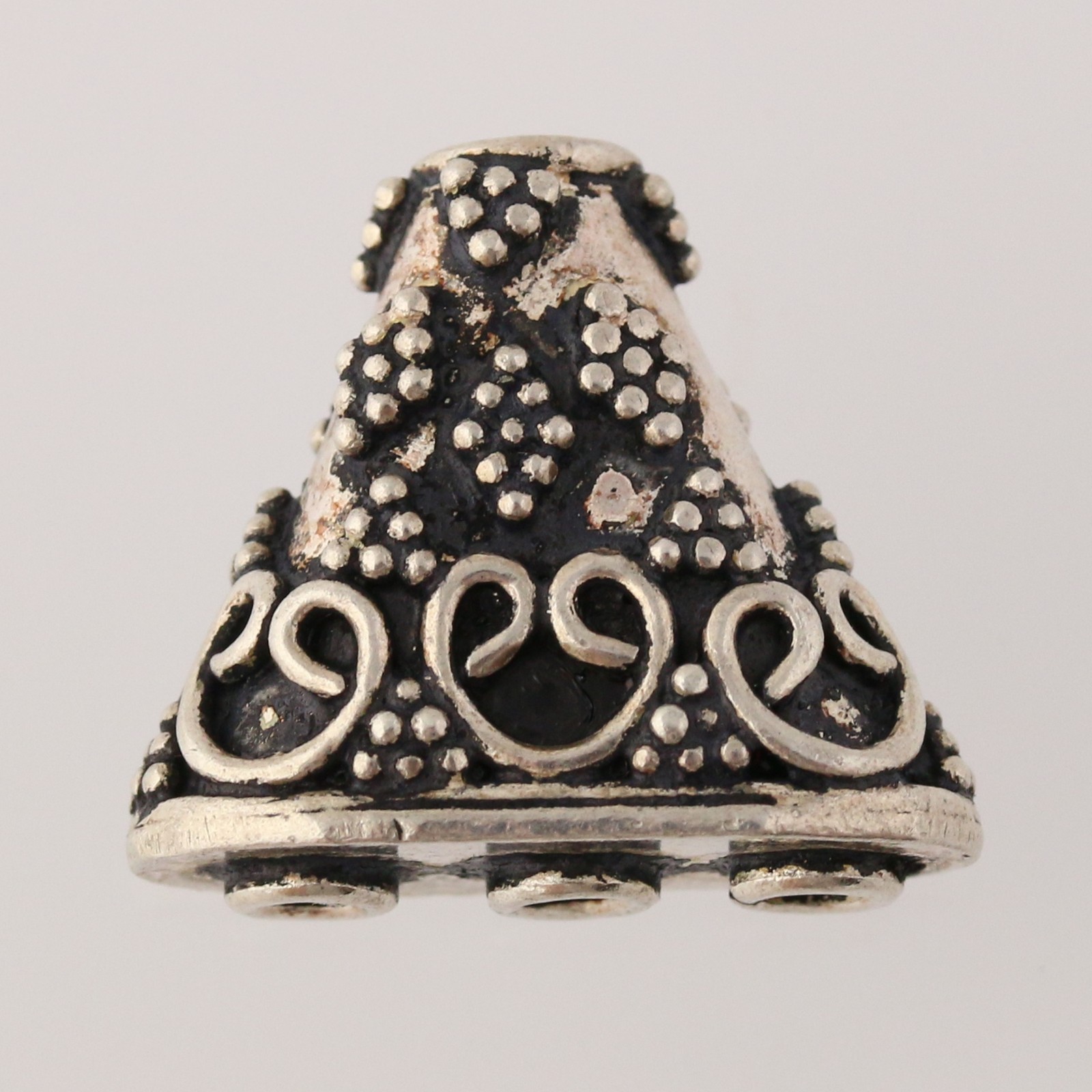 NEW Multi-Strand Orante Triangle Bead - Sterling Silver Jewelry Making Findings