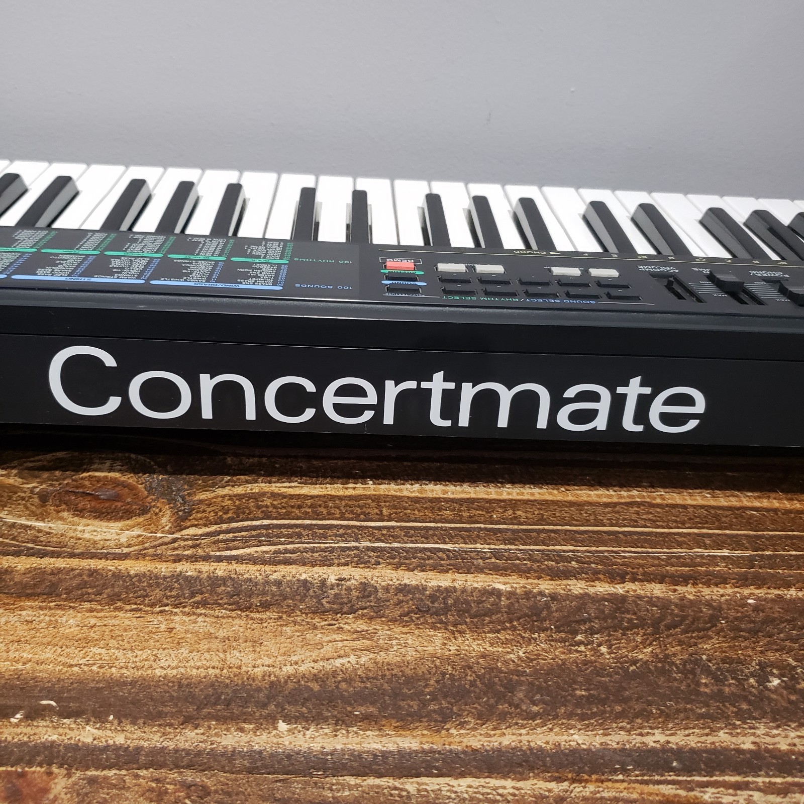 Concertmate 670 Keyboard Synth Sound Effect Rhythm Percussion Tested
