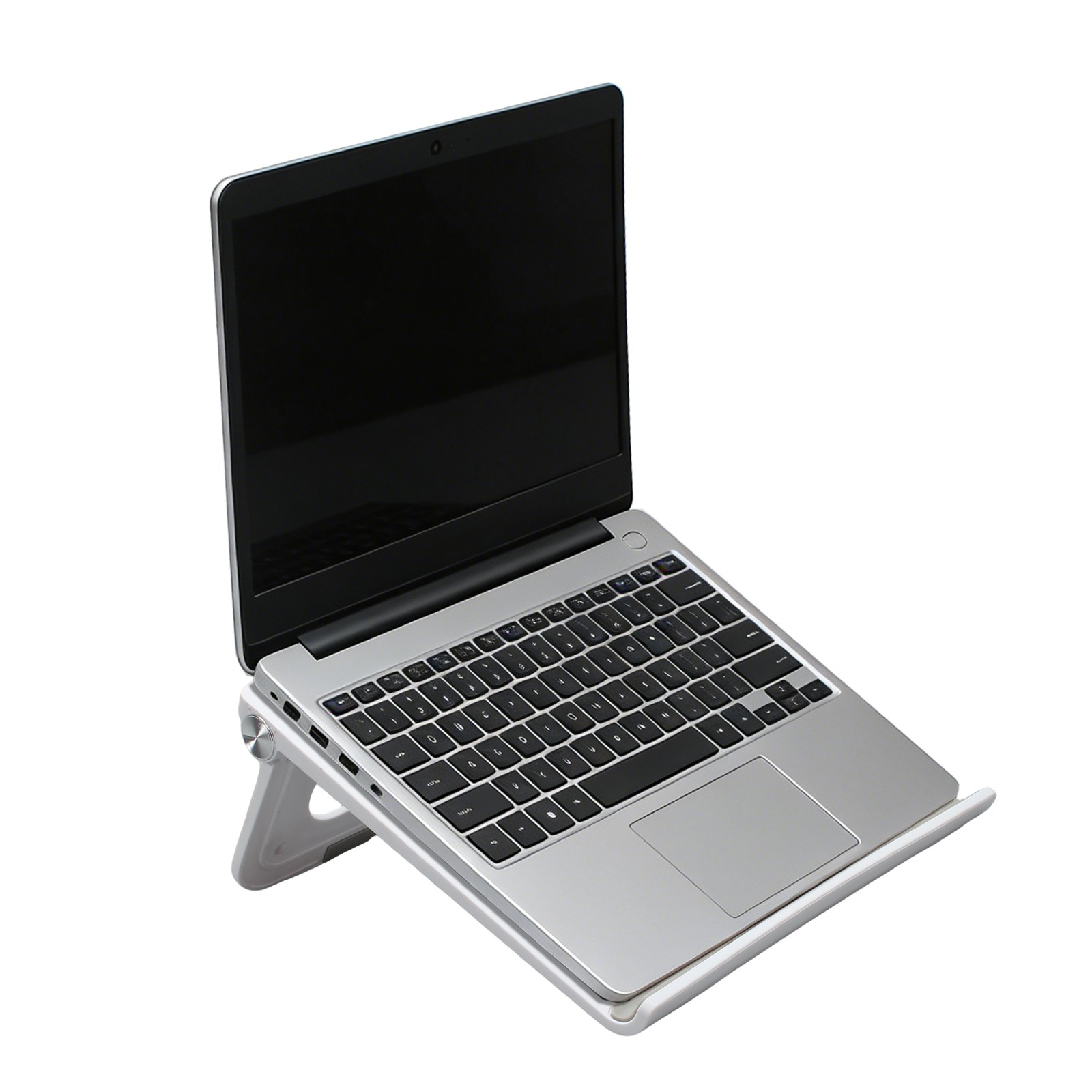 Triangular Structure Angle Adjustability Laptop Stand For Laptops Up To 17in